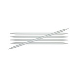 Спицы чулочные "Basix Aluminum" 4мм/15см, KnitPro, 45105