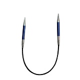 Спицы круговые укороченные "Zing" 4мм/22,5см, KnitPro, 47088