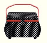 Шкатулка для рукоделия "Polka dots" 32*20,5*20см, Prym, 612246