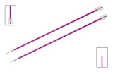 Спицы прямые "Zing" 10мм/30см, KnitPro, 47278