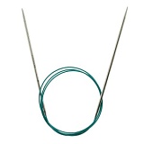 Спицы круговые "Mindful" 2,75мм/100см, нержавеющая сталь, серебристый, KnitPro, 36114