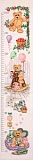 Купить недорого   Набор для вышивания Anchor "Teddy Height Chart" 78*14см, MEZ Венгрия, PCE962  в интернет магазине Фэмили хобби