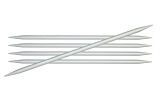 Спицы чулочные "Basix Aluminum" 3,25мм/20см, KnitPro, 45120