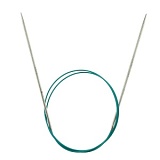 Спицы круговые "Mindful" 2,5мм/80см, нержавеющая сталь, серебристый, KnitPro, 36093